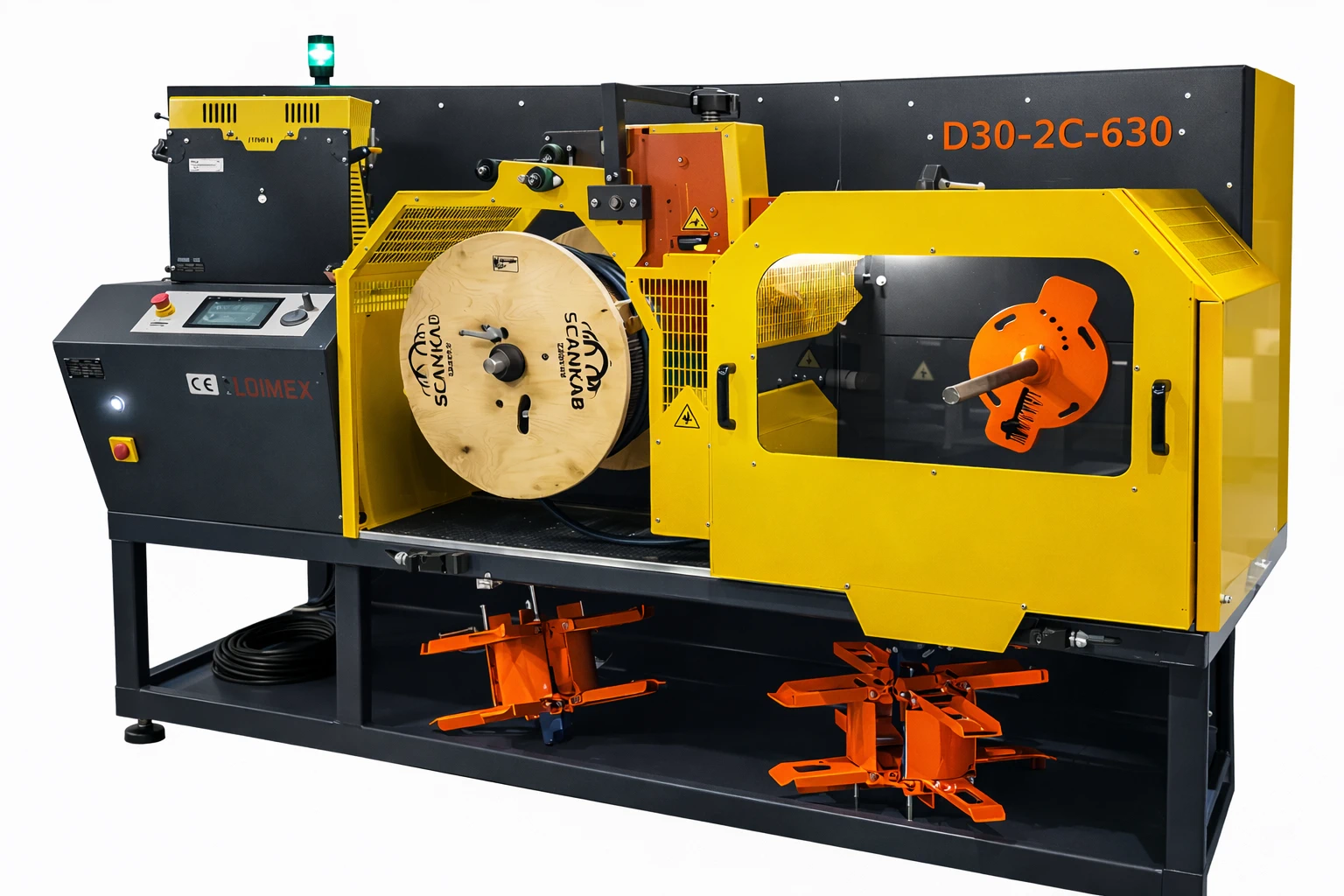 for high production with double coiling head 200mts/min