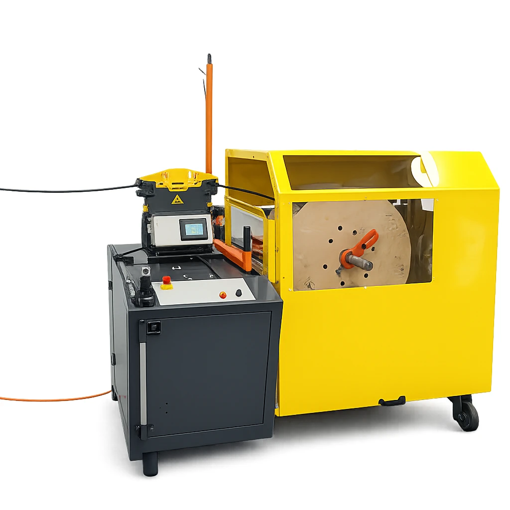 for making coils and filling reels from 800mm Ø and 400 Kg