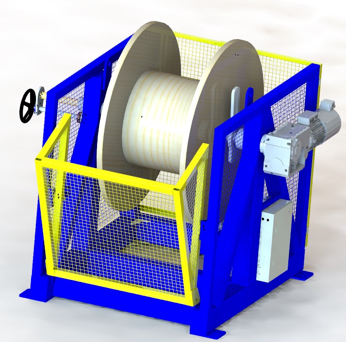 for reels up to 2.500mm Ø - 3.000 Kg.