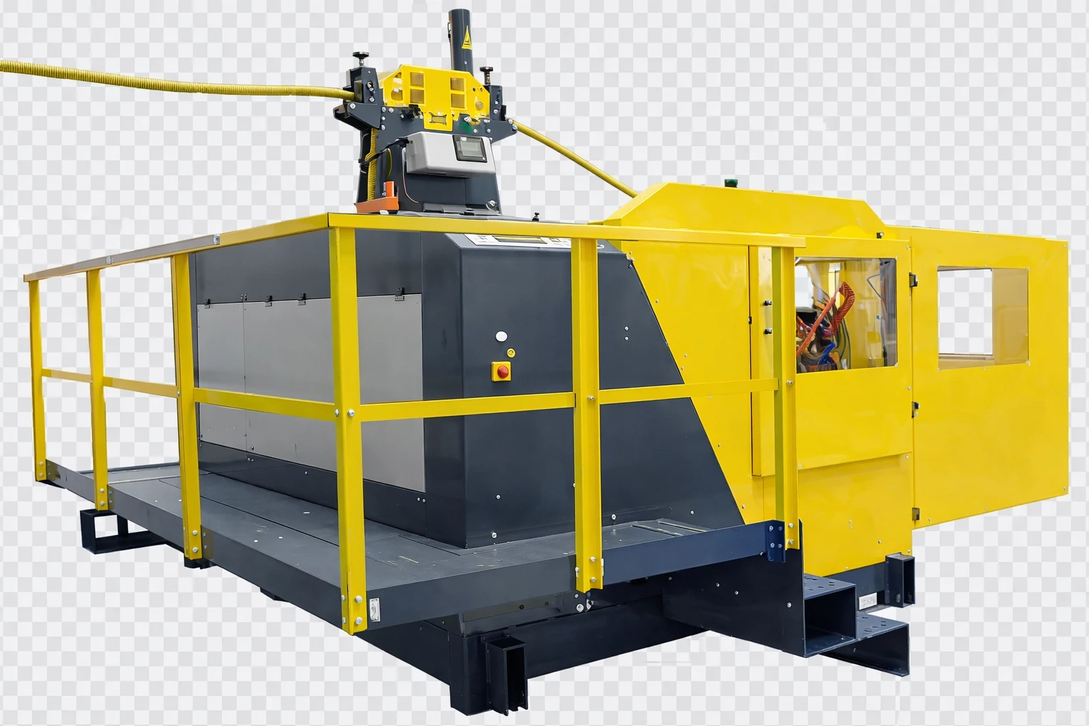 MACHINE COMBINÉ POUR ENROULER CABLE SUR  TOURETS ET SUR GAVETTE TYPE TRG 250