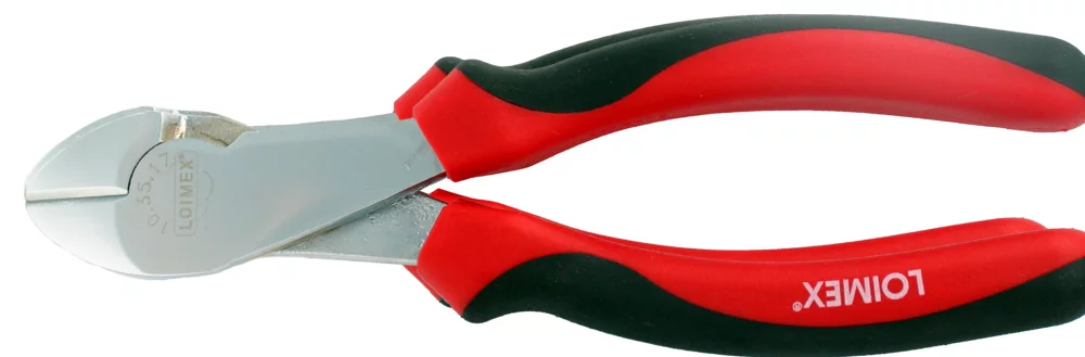 • Alicate cortacables hasta 3,0 mm Ø.
<br>
• Para cortar cable, clavos, red metálica y planchas.<br>
• Según DIN ISO 5749, forma Alemana, acero cromo-vanadio. <br>