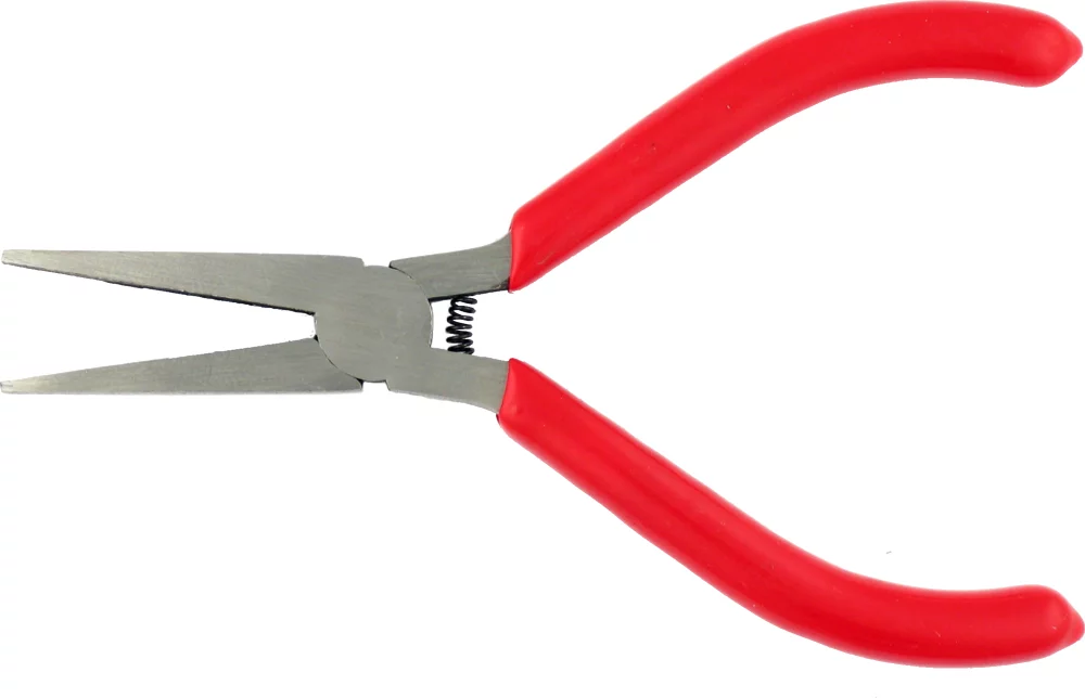 • Articulación entrepasada<br>
• Superficie pavonada<br>
• Mango con recubrimiento protector