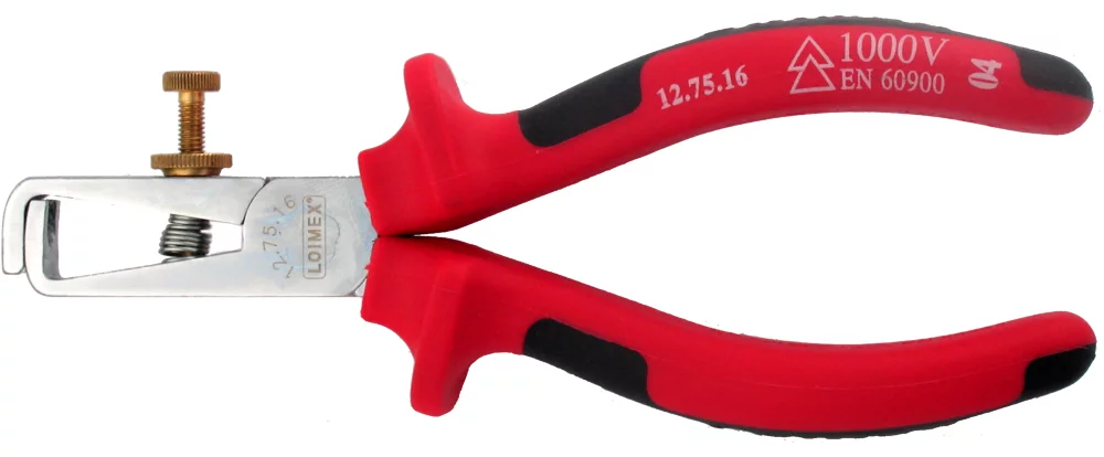 • Con resorte y tornillo de fijación de pelado.<br> • Mangos con aislamiento de PVC de 2 componentes en rojo y negro.<br>• Según <b>DIN ISO 5745</b>, forma Alemana, acero C45. <br>  
  •<b> Garantía total</b>