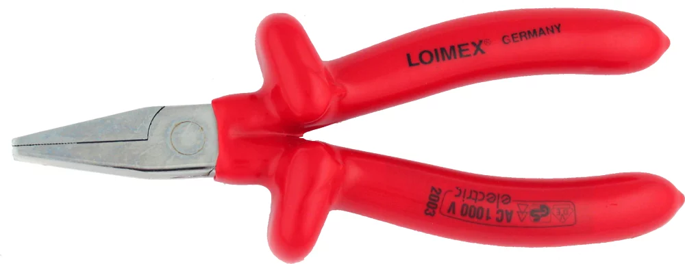 • Con boca plana corta.<br>
• Doble aislamiento según norma  IEC 60900.<br>
• Norma <b>VDE 0682/201</b>.<br>
• Según <b>DIN ISO 5745</b>. <br>•<b> Garantía total</b>