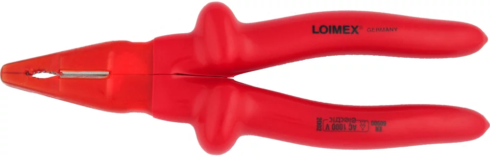 • Alicate universal de calidad superior. <br> 
• Doble aislamiento <b>TOTAL</b> según norma  <b>IEC 60900</b>.<br>
• Norma <b>VDE 0682/201</b>.<br>
• Según <b>DIN ISO 5746</b>. <br>•<b> Garantía total</b>