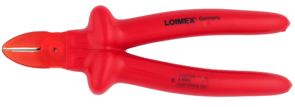 • Alicate cortacables hasta 2,5 mm Ø.
<br>
• Doble aislamiento <b> TOTAL </b> según norma  <b>IEC 60900</b>.<br>
• Norma <b>VDE 0682/201</b>.<br>
• Según <b>DIN ISO 5746</b>. <br>•<b> Garantía total</b>