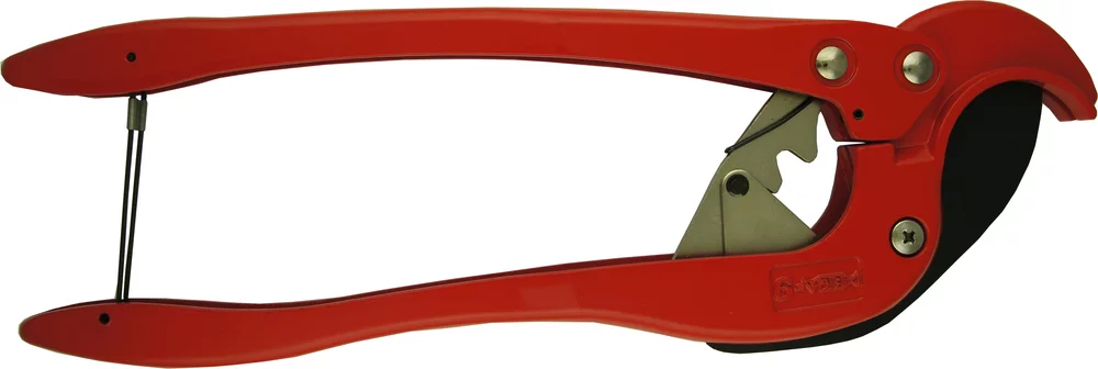 • Para minicanales y tubos de plástico hasta 63 mm Ø.<br>
• Con carraca.<br>
