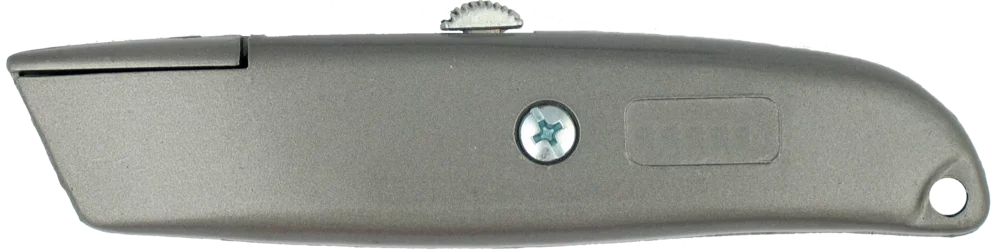 • Con hoja reversible. <br>
• Cuerpo de aluminio.