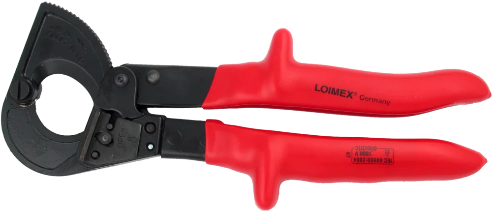 • Cortadora de carraca.<br> •Completamente aislada.<Br> • Modelo económico.