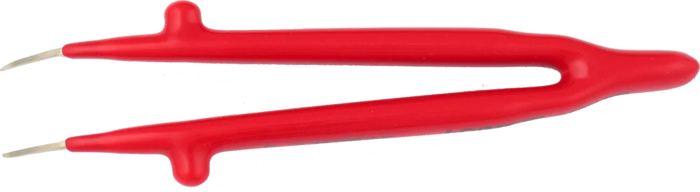 • Fabricada en acero templado.<br>
• Aislamiento en resina especial blanda antigolpes.
