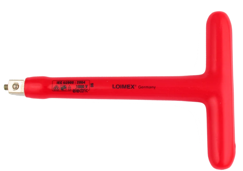 • Punta macho con esferas accionadas por muelle.<br>
• Fabricada en acero templado.<br>
• Aislamiento en resina especial blanda antigolpes.