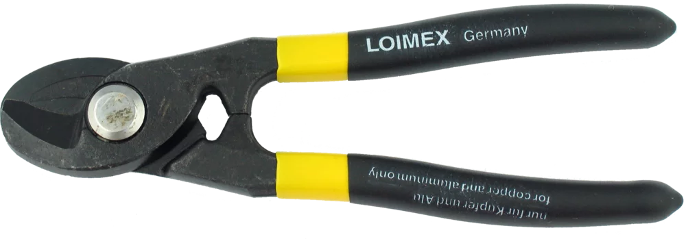 • Cortadora de cables Cu/Al.<br>
• Mangos aislados.<br>
• <b>Garantía total.</b>