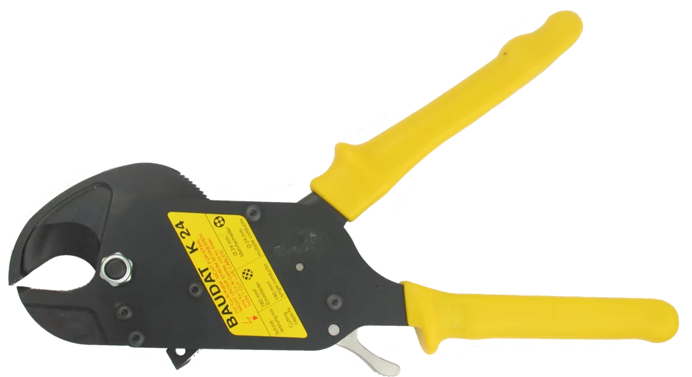 • Cortadora de cables de Cu/Al, tipo carraca<br />• Cuchillas cambiables<br />• Máxima calidad<br />• Apertura frontal<br/><b>• Garantía total</b>