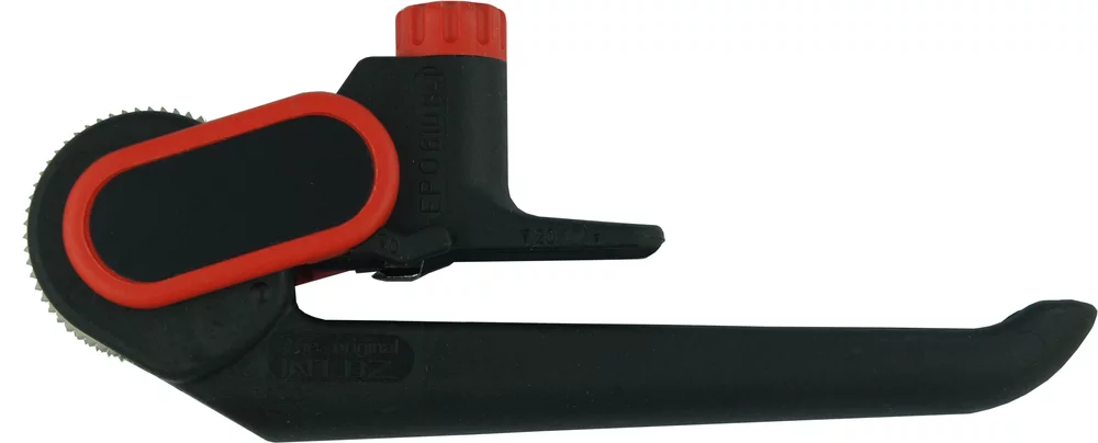 • Para toda clase de aislamiento en cables a partir de 25 mmØ. <br />• Profundidad de corte ajustable de 0-5 mm. <br />• <b>Cuchilla recambiable</b> con corte en ambos lados. <br />• Sirve tanto para corte longitudinal como circular.