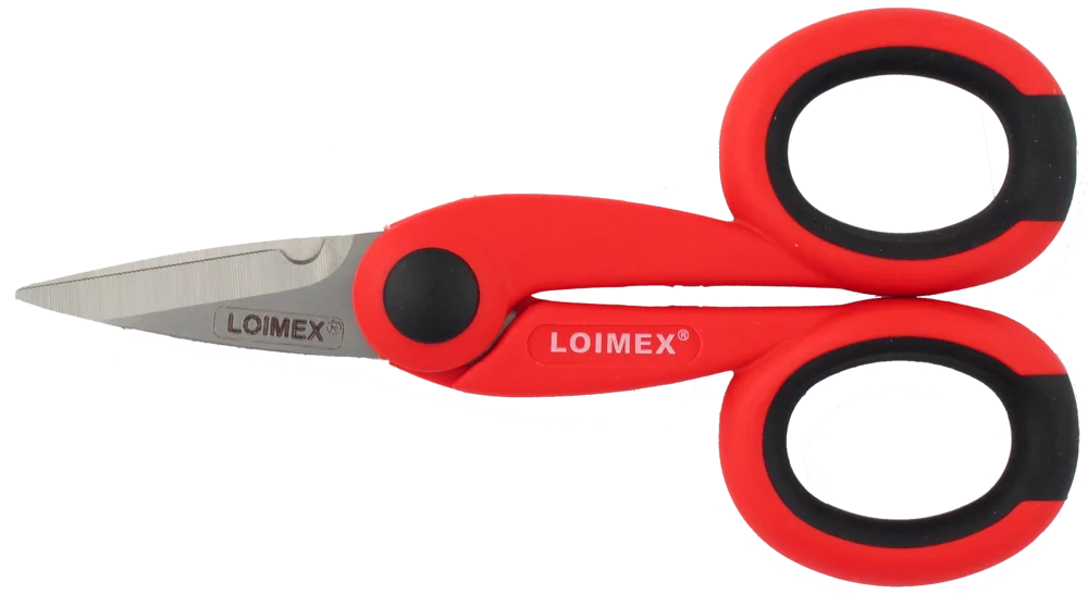 • Ergonómica, robusta y ligera.<br> • Lámina en acero inoxidable.<br />• Alta capacidad de corte.<br> • Con tornilloperno antiastillamiento y pelador de cable.<br>• <b>Hoja microdentada</b> y mango de dos componentes antideslizante.