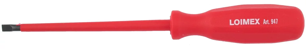 ● Hojas fabricadas en <b>Acero-Vanadium-Molibdeno</b>.<br>
● Valores de dureza y un par <b>superiores</b> a las normas <b>DIN / ISO</b> <br>
● Mango: monocomponente de gran volumen.<br>● Diseño ergonómico y resistente a golpes.<br> ● Con superficie antideslizante <b>Kraftgrip-Max</b><br>
● Con <b>más de un 50% de fuerza de transmisión</b> que los destornilladores de un solo componente.<br>● Probado y certificado según los últimos estándares: <b>EN60900, IEC/CEI900, VDE0680.</B><BR>● Para trabajos en tensión hasta <b>AC 1000V y CC 1500V</B>.
